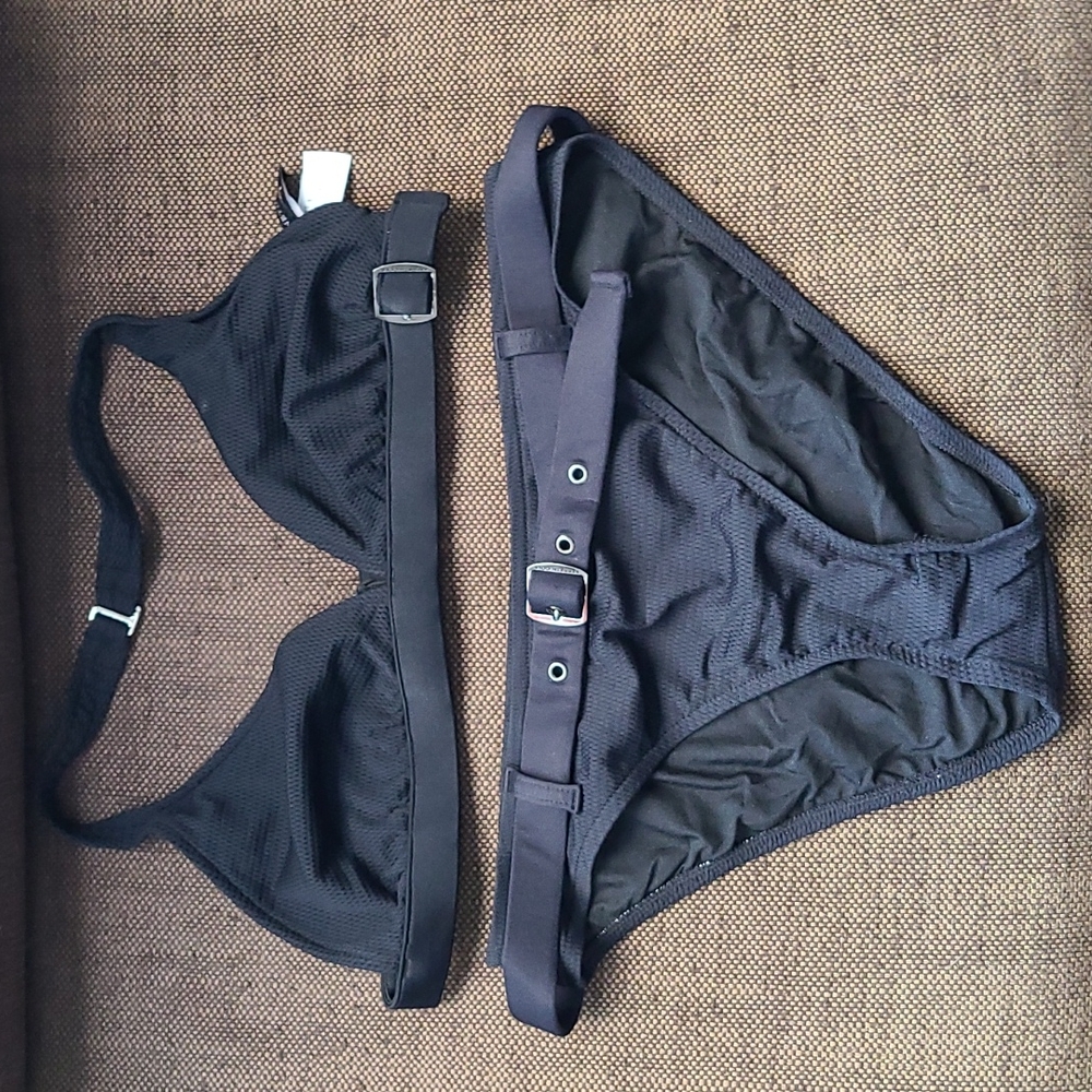 Black XL Kennerh Cole Bikini